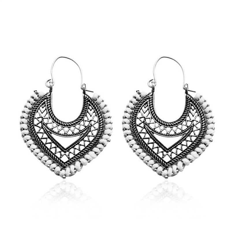 Bohemian cutout earrings