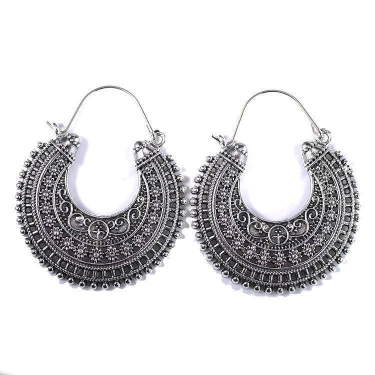 Bohemian cutout earrings