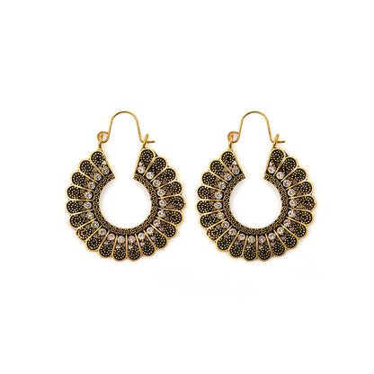 Bohemian cutout earrings