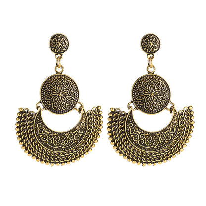 Bohemian cutout earrings