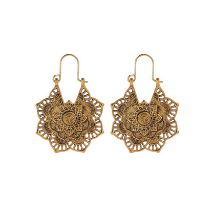 Bohemian cutout earrings