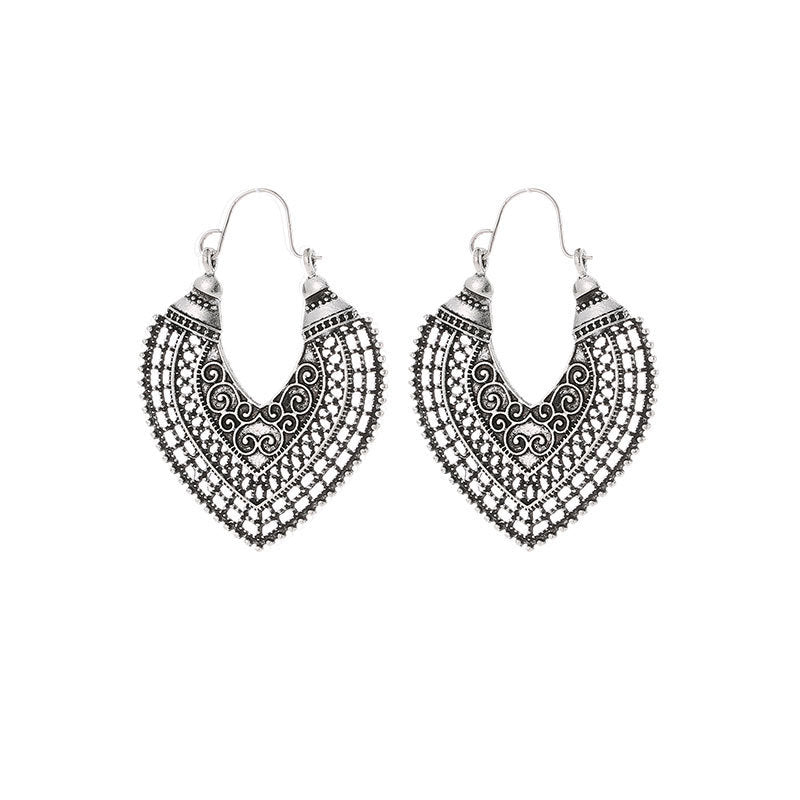 Bohemian cutout earrings