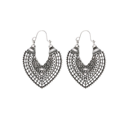 Bohemian cutout earrings