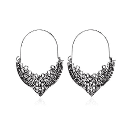 Bohemian cutout earrings