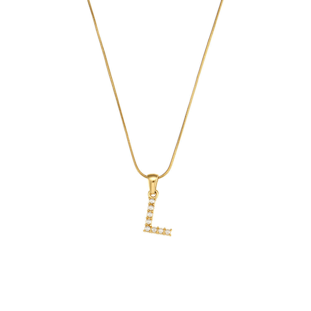 Initials necklace