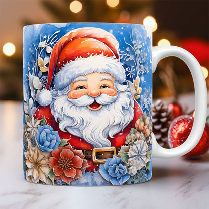 Ceramic Santa Mug