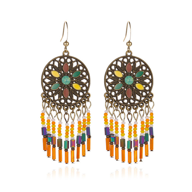 Bohemian cutout earrings