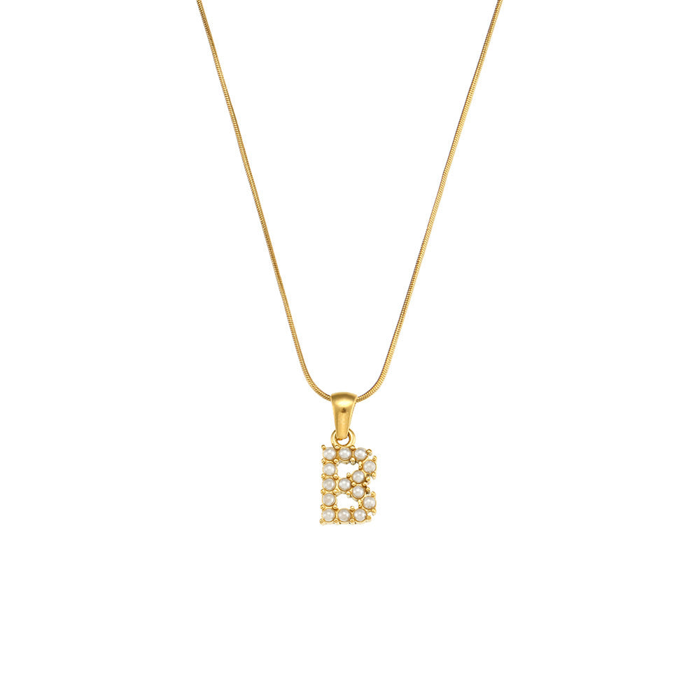 Initials necklace