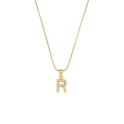 Initials necklace