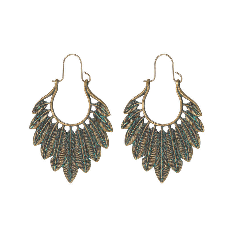 Bohemian cutout earrings