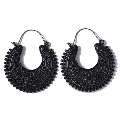 Bohemian cutout earrings