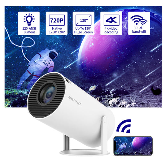 HY300 Projector Home Dorm portable Mini projection Android HD