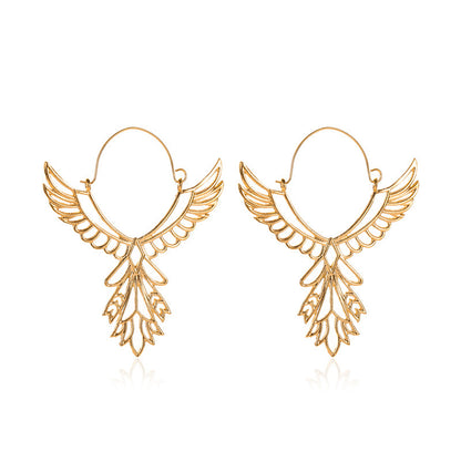 Bohemian cutout earrings