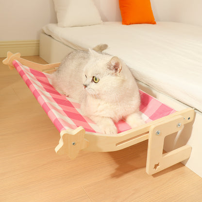 Cozy hammock for cats