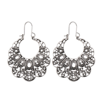 Bohemian cutout earrings