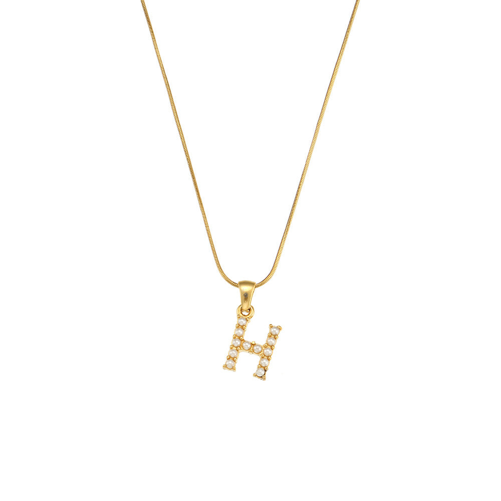 Initials necklace