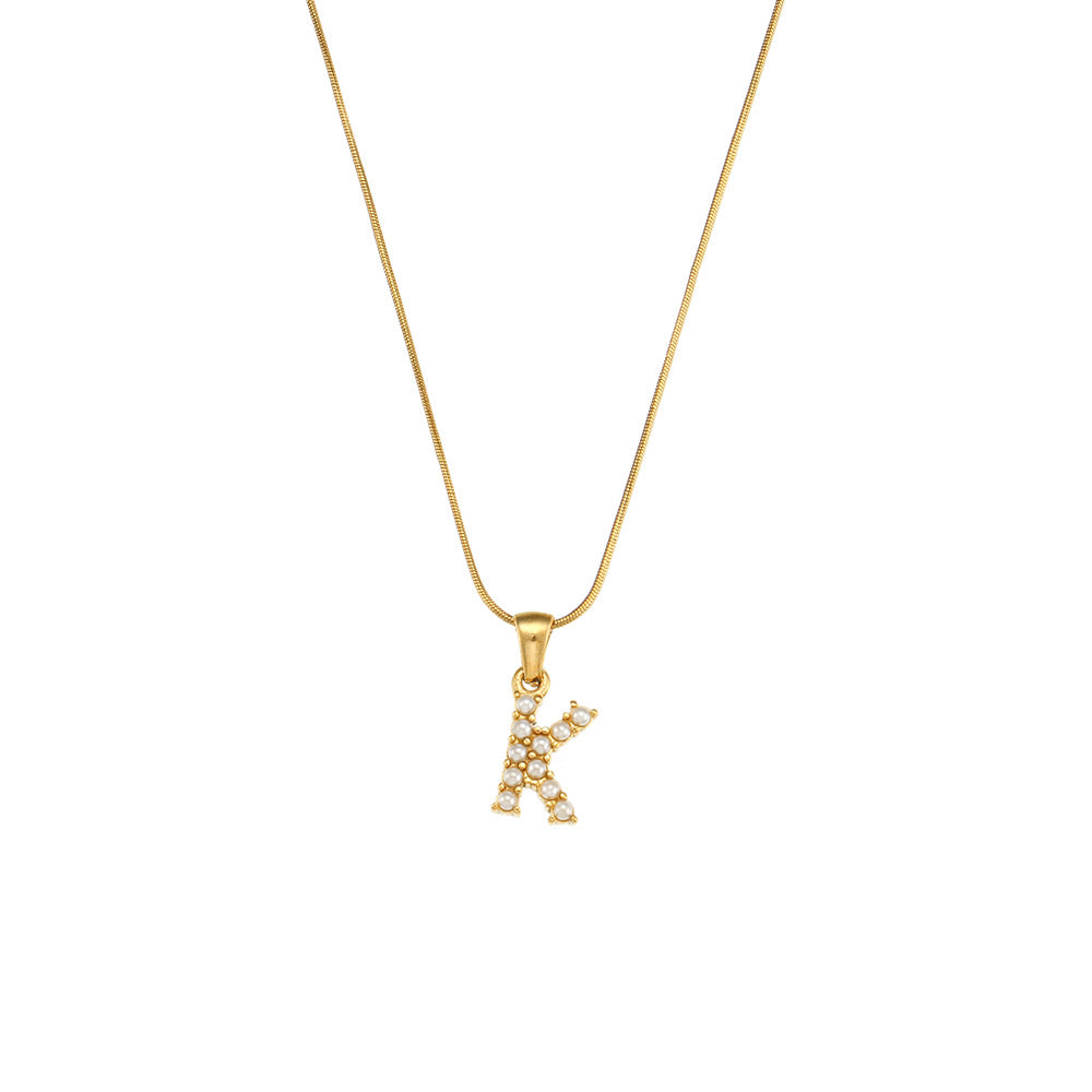 Initials necklace