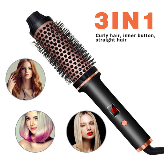 3in1 ceramic curler brush