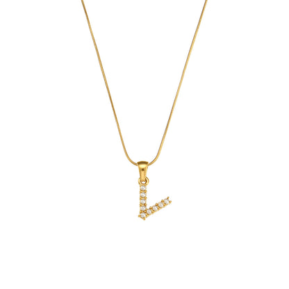 Initials necklace