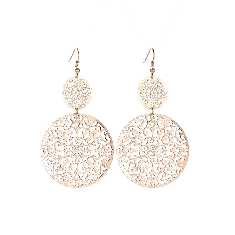 Bohemian cutout earrings