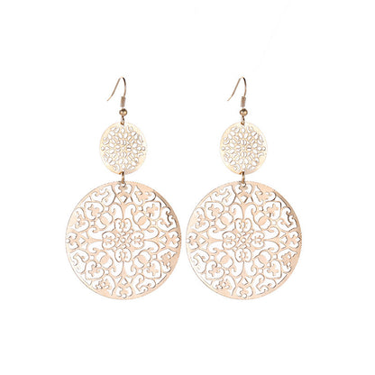 Bohemian cutout earrings