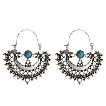 Bohemian cutout earrings