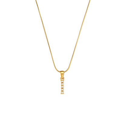 Initials necklace