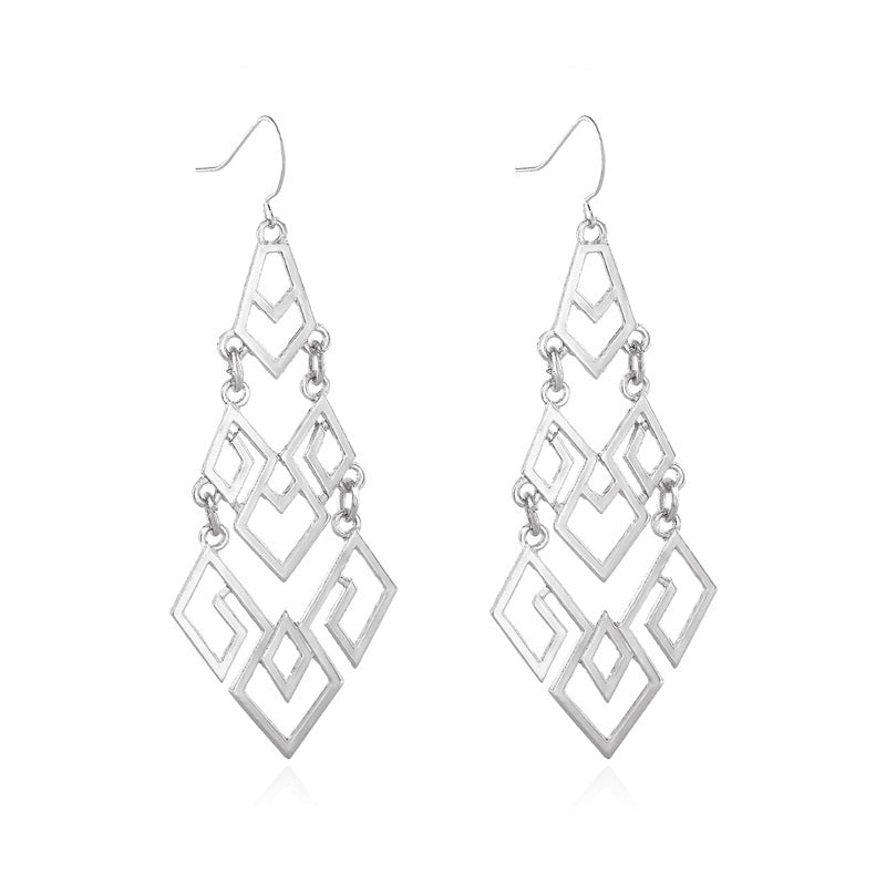 Bohemian cutout earrings