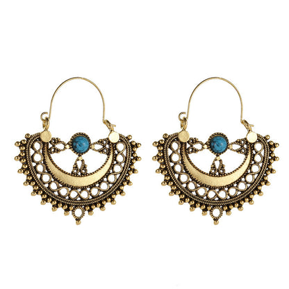 Bohemian cutout earrings