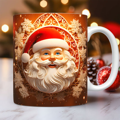 Ceramic Santa Mug