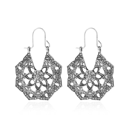 Bohemian cutout earrings