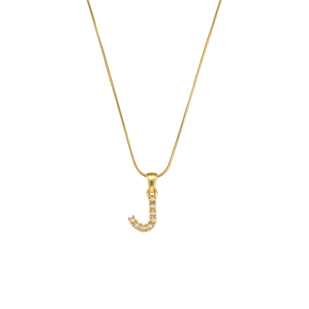 Initials necklace