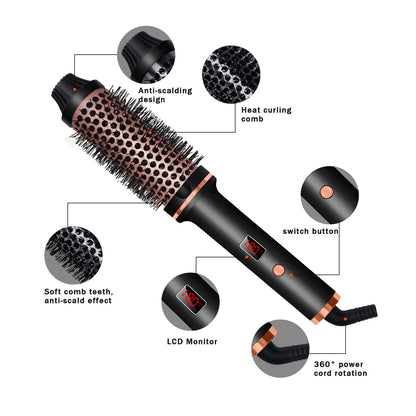 3in1 ceramic curler brush