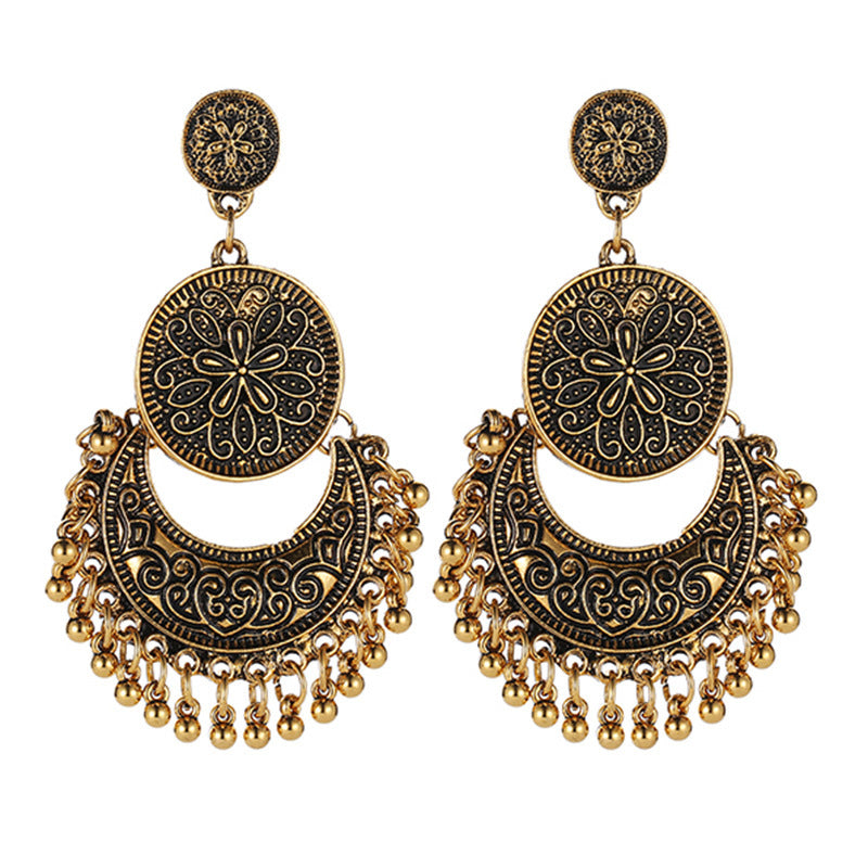 Bohemian cutout earrings