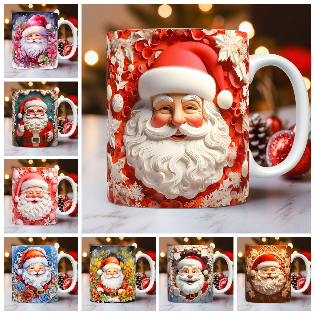 Ceramic Santa Mug